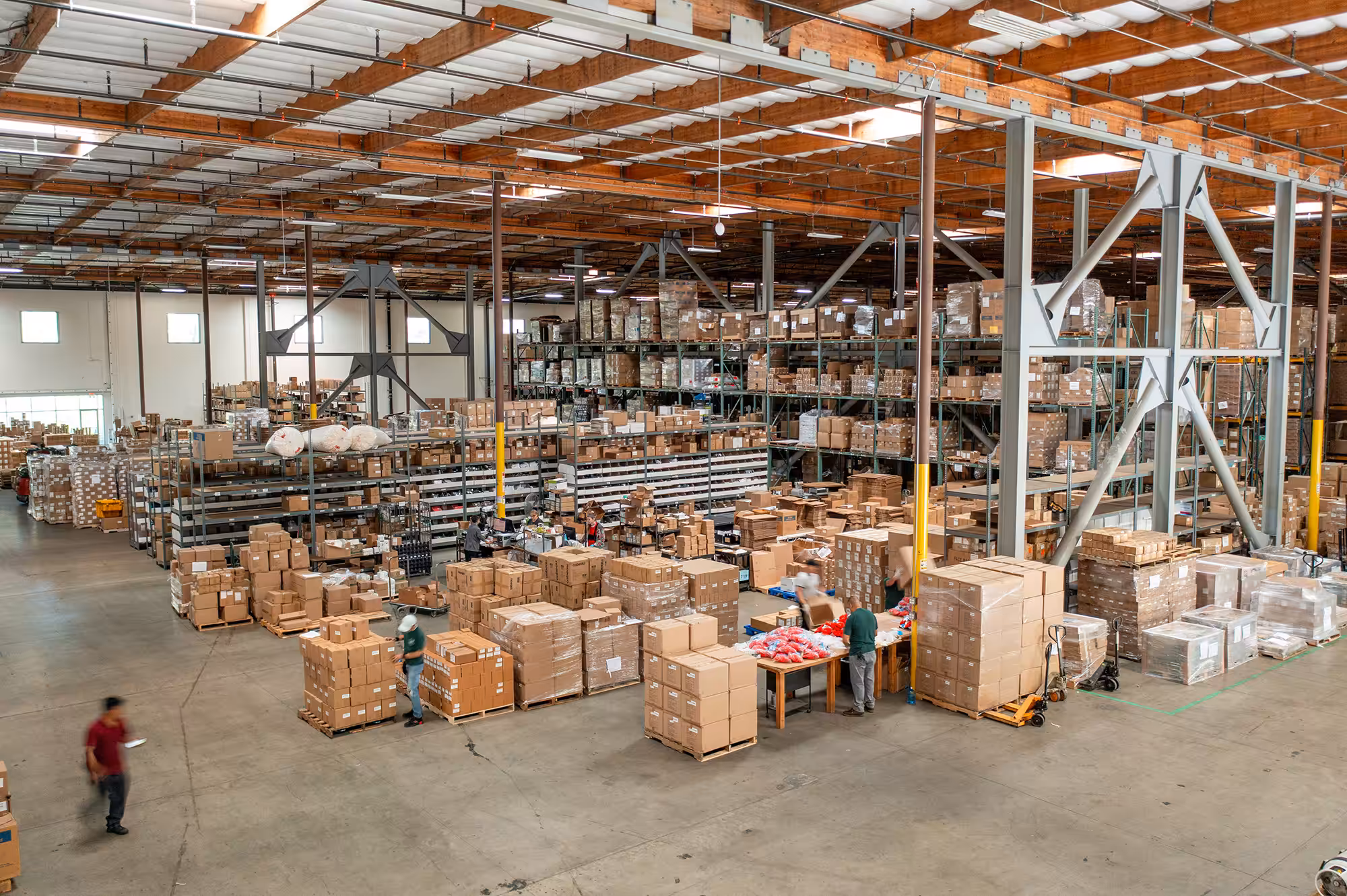 Inside River Plate's Simi Valley fulfillment center warehouse